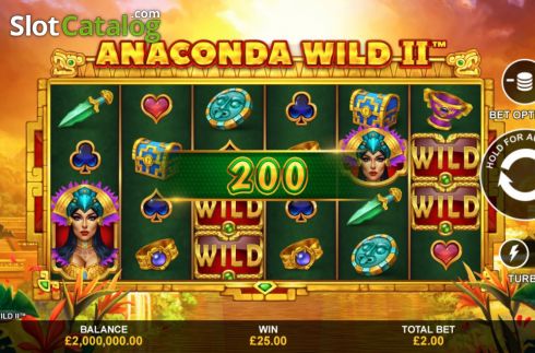 Скрин2. Anaconda Wild II слот