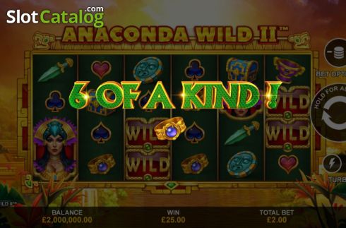 Скрин3. Anaconda Wild II слот