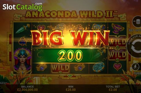 Скрин4. Anaconda Wild II слот