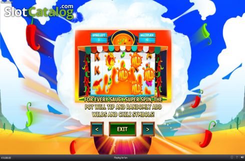 Скрин9. Chili Eruption Thundershots слот
