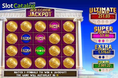 Скрин5. Age of the Gods Spin A Win слот