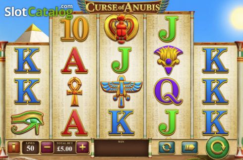 Скрин3. Curse of Anubis слот