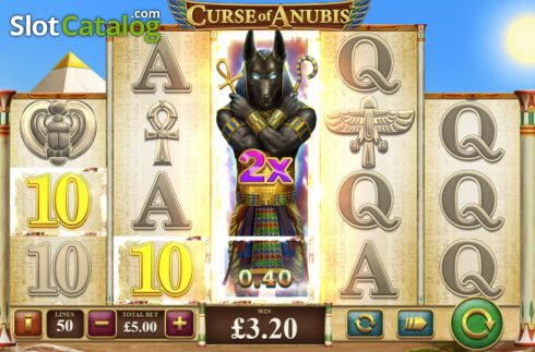 Скрин4. Curse of Anubis слот