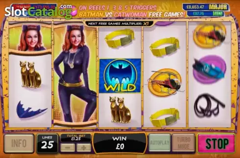 Скрин2. Batman & Catwoman Cash слот