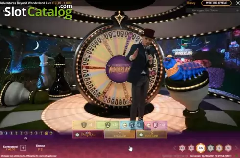 Скрин2. Adventures Beyond Wonderland Live слот