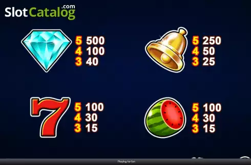 Скрин9. Flaming Bars (Playtech) слот