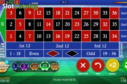 Скрин3. European Football Roulette слот