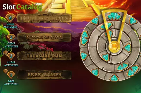 Скрин4. Aztec Expedition Thundershots слот