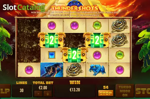 Скрин8. Aztec Expedition Thundershots слот