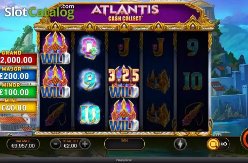 Скрин6. Atlantis Cash Collect слот