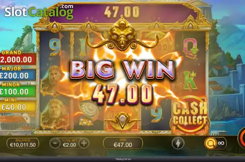 Скрин7. Atlantis Cash Collect слот