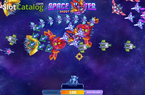 Скрин4. Space Hunter Shoot For Cash слот