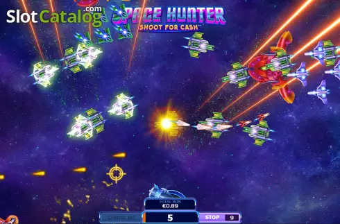 Скрин8. Space Hunter Shoot For Cash слот