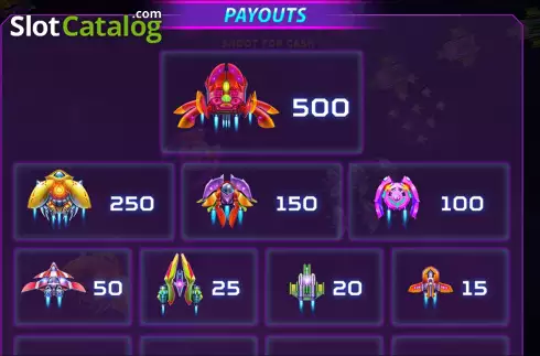 Скрин9. Space Hunter Shoot For Cash слот