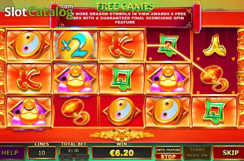Скрин6. Dragons Hall Thundershots слот