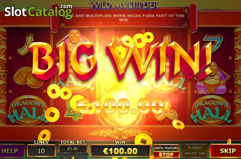 Скрин8. Dragons Hall Thundershots слот