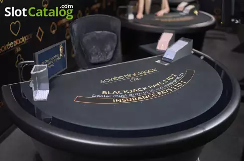 Скрин3. Soiree Elite VIP Blackjack 2 слот