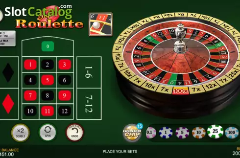 Скрин2. Super Roulette слот