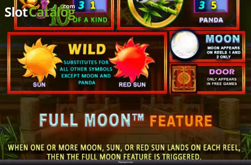 Скрин6. Full Moon White Panda слот