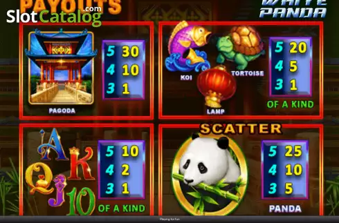 Скрин8. Full Moon White Panda слот