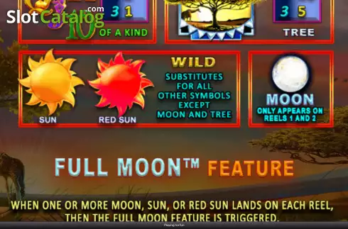 Скрин6. Full Moon Wild Track слот