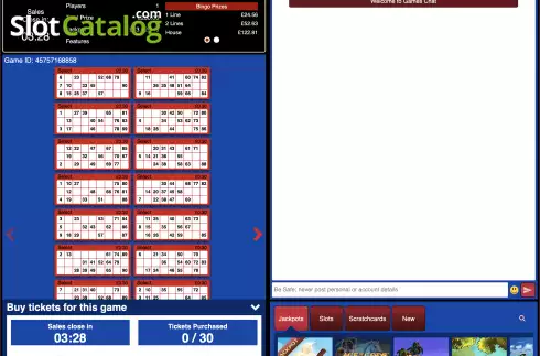 Скрин3. Deal Or No Deal Bingo слот
