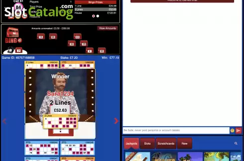 Скрин4. Deal Or No Deal Bingo слот