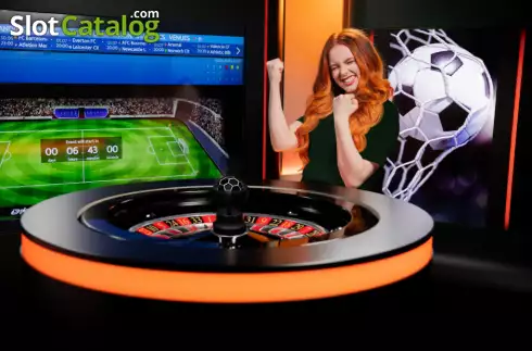 Скрин2. Live Football French Roulette слот