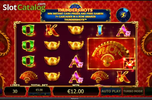 Скрин4. Fortune Fortune Thundershots слот
