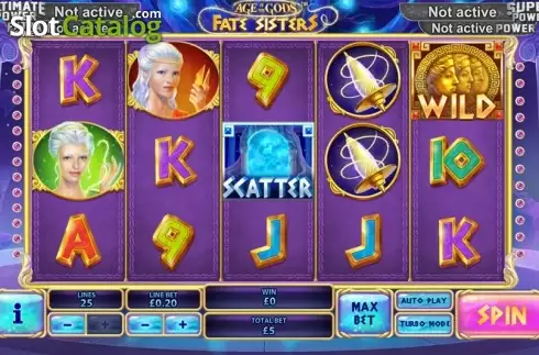 Скрин3. Age of the Gods - Fate Sister слот
