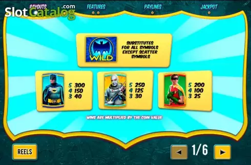 Скрин2. Batman & Mr Freeze Fortune слот