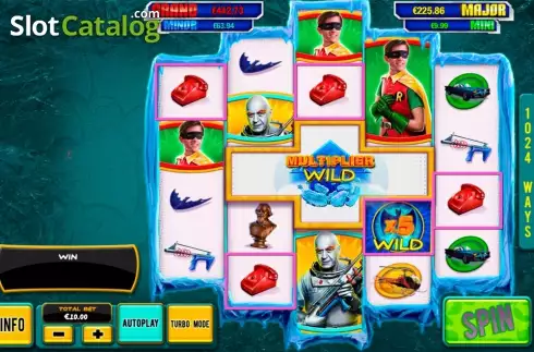 Скрин9. Batman & Mr Freeze Fortune слот