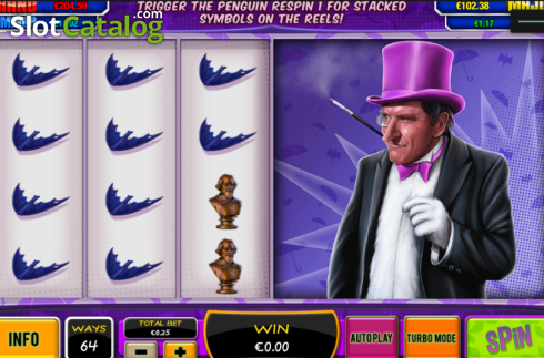 Скрин2. Batman & The Penguin Prize слот