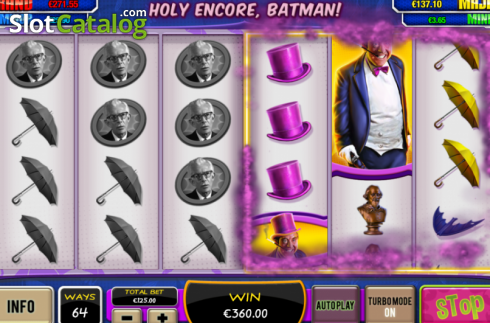 Скрин3. Batman & The Penguin Prize слот