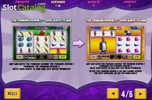 Скрин8. Batman & The Penguin Prize слот
