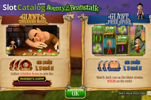 Скрин3. Bounty of the Beanstalk слот