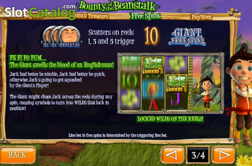 Скрин7. Bounty of the Beanstalk слот