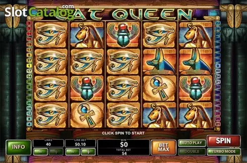 Скрин3. Cat Queen слот