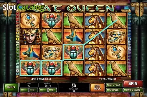 Скрин4. Cat Queen слот