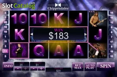 Скрин4. Chippendales слот