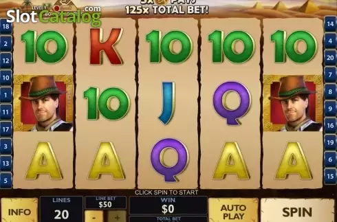 Скрин8. Daring Dave & the Eye of Ra слот