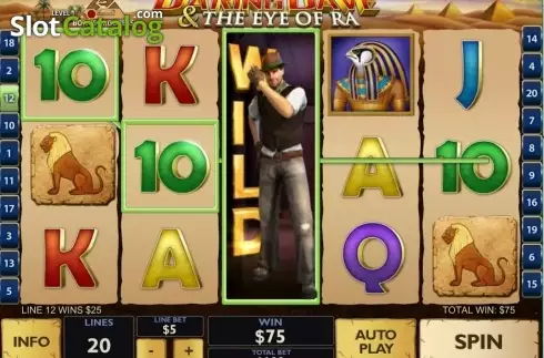 Скрин9. Daring Dave & the Eye of Ra слот
