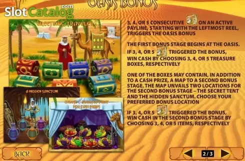 Скрин3. Desert Treasure II слот