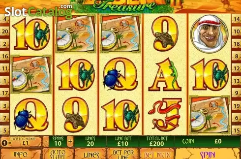 Скрин6. Desert Treasure II слот