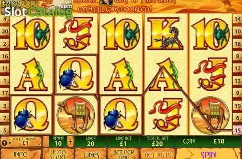 Скрин7. Desert Treasure II слот
