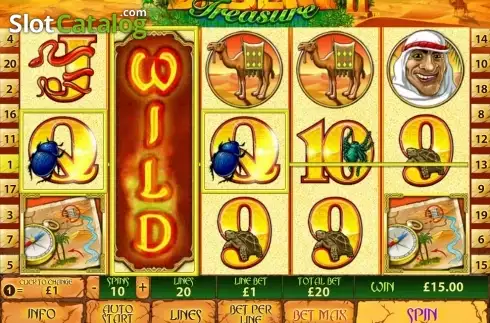 Скрин8. Desert Treasure II слот