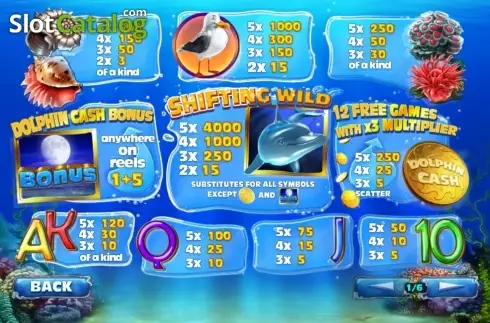 Скрин2. Dolphin Cash слот
