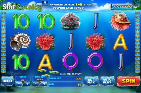 Скрин8. Dolphin Cash слот