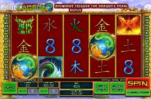 Скрин3. Fei Long Zai Tian слот
