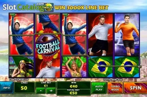 Скрин8. Football Carnival слот